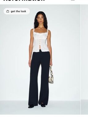 Reformation low rise pants